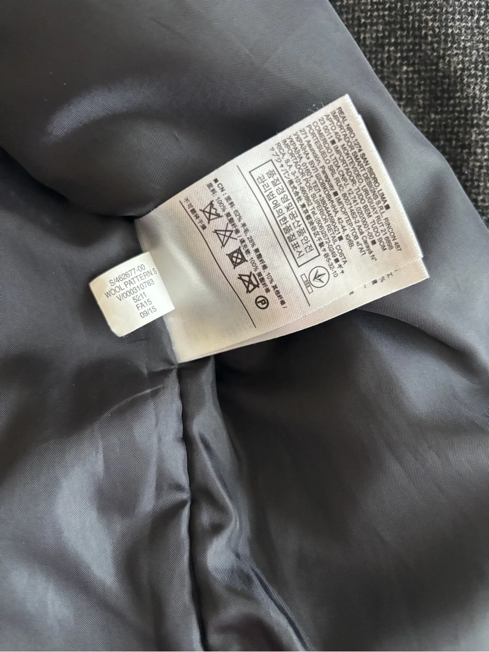 Banana Republic Men's Dark Charcoal Zip Shirt Jacket